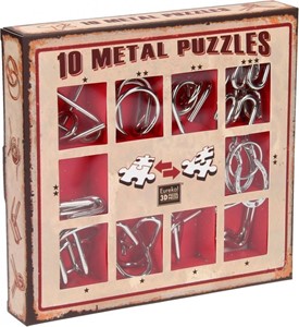 10 Metalen Puzzels Rode Editie 37192530856