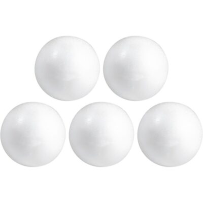 100x Beschilderbare piepschuim ballen/bollen 3 cm 10249716