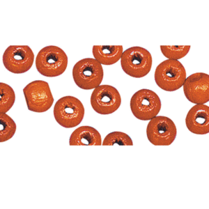 104x oranje houten kralen 10 mm 10203066