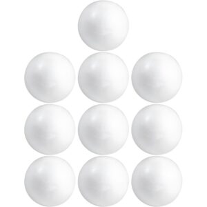 10x Beschilderbare piepschuim ballen/bollen 15 cm 10173238