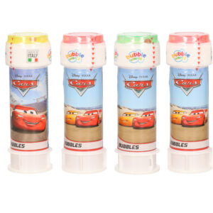 10x Disney Cars bellenblaas flesjes met bal spelletje in dop 60 ml voor kinderen 10334628