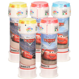 10x Disney Cars bellenblaas flesjes met bal spelletje in dop 60 ml voor kinderen 10335226