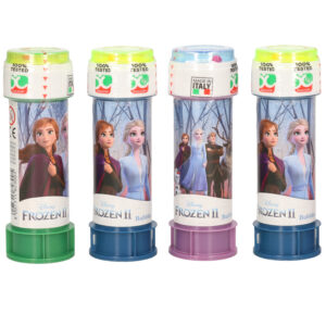 10x Disney Frozen 2 bellenblaas flesjes met bal spelletje in dop 60 ml voor kinderen 10334675