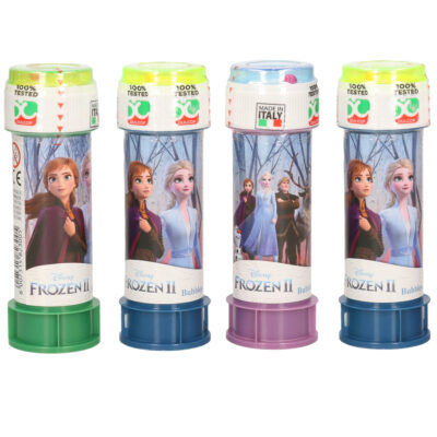 10x Disney Frozen 2 bellenblaas flesjes met bal spelletje in dop 60 ml voor kinderen 10334675