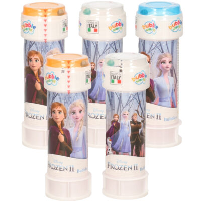 10x Disney Frozen 2 bellenblaas flesjes met bal spelletje in dop 60 ml voor kinderen 10335238