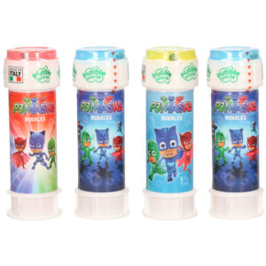 10x Disney PJ Masks bellenblaas flesjes met bal spelletje in dop 60 ml voor kinderen 10334586