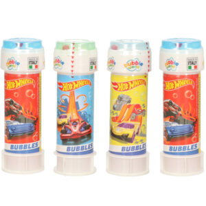 10x Hot Wheels race autos bellenblaas flesjes met bal spelletje in dop 60 ml voor kinderen 10334723