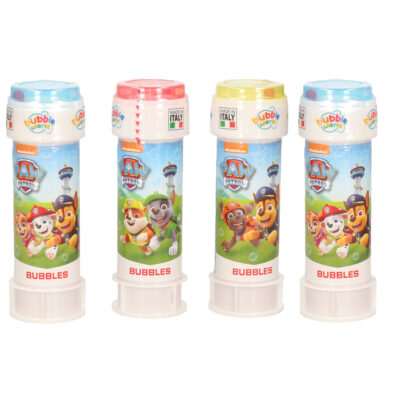 10x Paw Patrol bellenblaas flesjes met bal spelletje in dop 60 ml voor kinderen 10334610