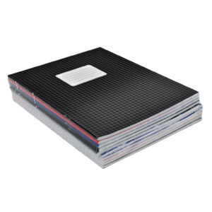 10x gekleurde A5 schriften met ruitjes 5 mm 10206351