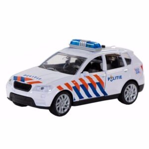 112 speelgoed Politieauto met licht en geluid 12 cm 10069616