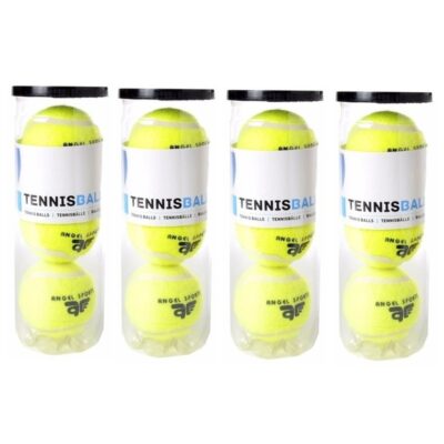 12x Tennisballen in koker 10153553