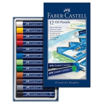 12x oliepastelkrijt Faber castell 11mm 10064849