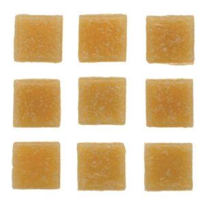 150x stuks vierkante mozaiek steentjes beige 2 x 2 cm 10234645