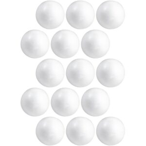 15x Beschilderbare piepschuim ballen/bollen 3 cm 10173365