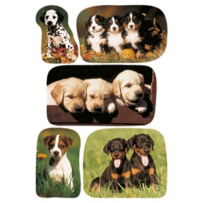 15x Honden/puppy stickertjes voor kinderen 10139655