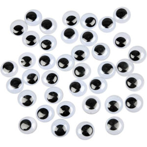 16x Wiebel oogjes/googly eyes 20 mm 10197826