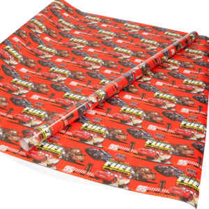 1x Inpakpapier/cadeaupapier Disney Cars 200 x 70 cm 10356552