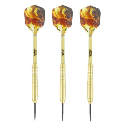 1x Set van 3 dartpijlen Bear Brass 21 grams 10233382