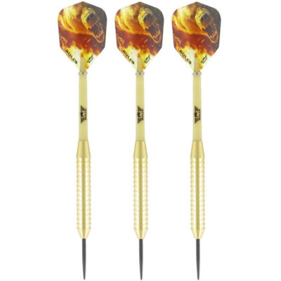 1x Set van 3 dartpijlen Bear Brass 23 grams 10233411