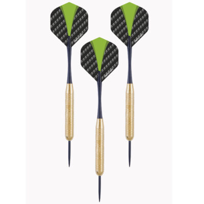 1x Set van 3 dartpijlen Longfield darts brass 23 grams 10237099