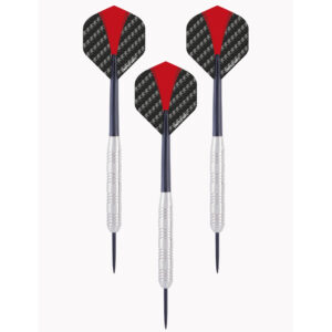 1x Set van 3 dartpijlen Longfield darts nickel silver 24 grams 10237128