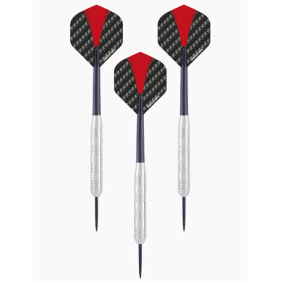 1x Set van 3 dartpijlen Longfield darts nickel silver 24 grams 10237128