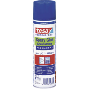 1x Tesa lijmspray 500 ml hobby/knutselbenodigdheden 10221161