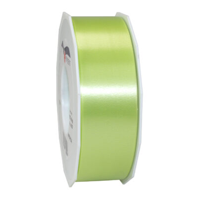 1x XL hobby/decoratie lime groen kunststof sierlinten 4 cm/40 mm x 91 meter 10255465