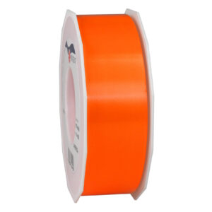 1x XL hobby/decoratie oranje kunststof sierlinten 4 cm/40 mm x 91 meter 10255464