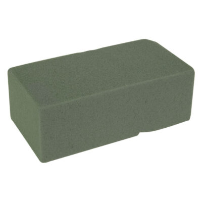 1x stuks steekschuim/oase nat rechthoekig groen 20 x 10 x 7 cm 10344966