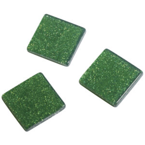 205x stuks acryl glitter mozaiek steentjes groen 1 x 1 cm 10041929