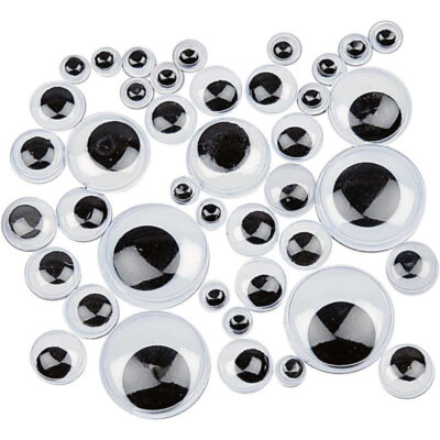 2200x Wiebel oogjes/googly eyes 4-20 mm 10197839