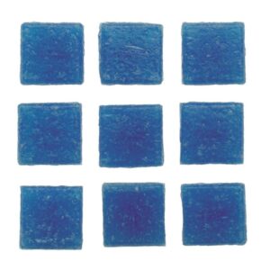 240x stuks vierkante mozaieksteentjes blauw 2 x 2 cm 10229157