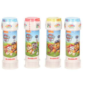 24x Paw Patrol bellenblaas flesjes met bal spelletje in dop 60 ml voor kinderen 10334611