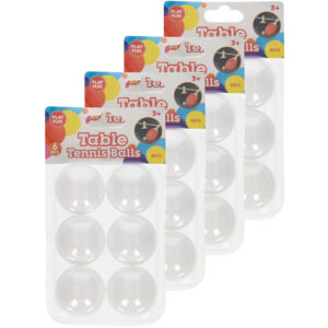 24x stuks Tafeltennis pingpong balletjes 40 mm/4 cm 10206623