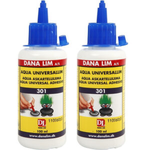 2x Hobbylijm universeel waterbasis 100 ml 10198059