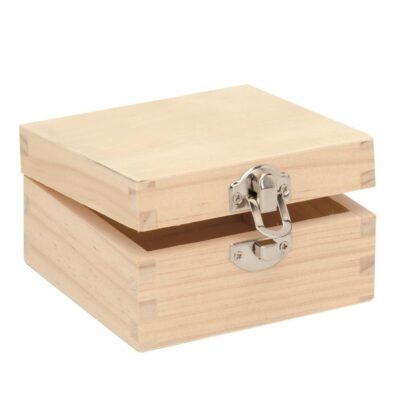 2x Houten hobby kistjes 7 cm 10190062