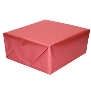 2x Luxe inpakpapier/cadeaupapier roze zijdeglans 150 x 70 c 10170330