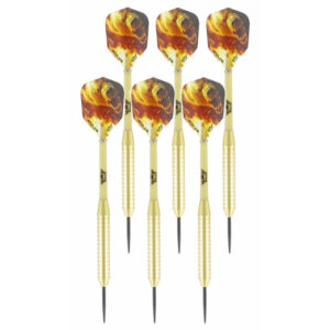 2x Set van 3 dartpijlen Bear Brass 23 grams 10234401