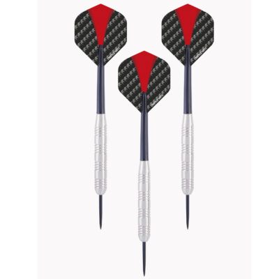 2x Set van 3 dartpijlen Longfield darts nickel silver 23 grams 10237763