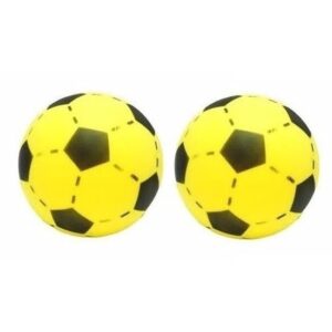 2x Speelgoed voetbal van foam 20 cm 10166020