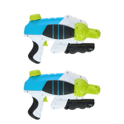 2x Waterpistolen/waterpistool blauw van 28 cm 237 ml kinderspeelgoed 10201545