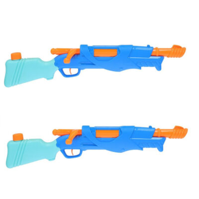 2x Waterpistolen/waterpistool blauw van 52 cm 212 ml kinderspeelgoed 10201712