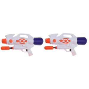 2x Waterpistolen/waterpistool oranje van 47 cm kinderspeelgoed 10202152