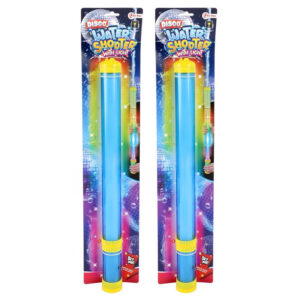 2x Waterpistolen/waterpistool/waterspuiter 46 cm met blauw licht kinderspeelgoed 10201784