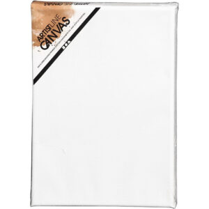 2x stuks hobby artikelen canvas schildersdoek 18 x 24 cm 10231302