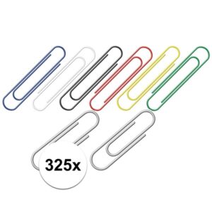 325 stuks paperclips pakket 10101949