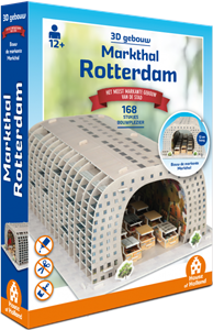 3D Gebouw - Markthal Rotterdam Puzzel (168 stukjes) 27886023227