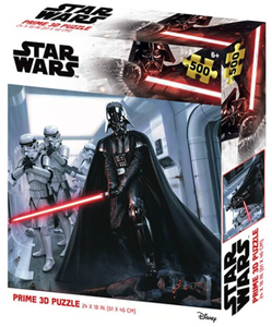 3D Image Puzzel - Star Wars Darth Vader & Storm Troopers (500 stukjes) 33590024015