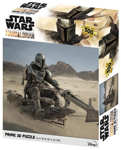 3D Image Puzzel - The Mandalorian Speeder (500 stukjes) 33590024029